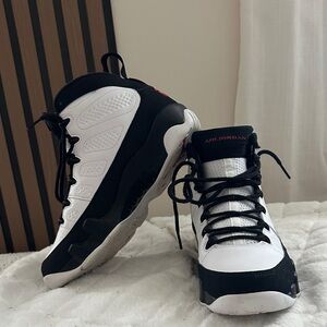 Jordan Men's Black and White High-Top Sneakers Space Jam 9 2016